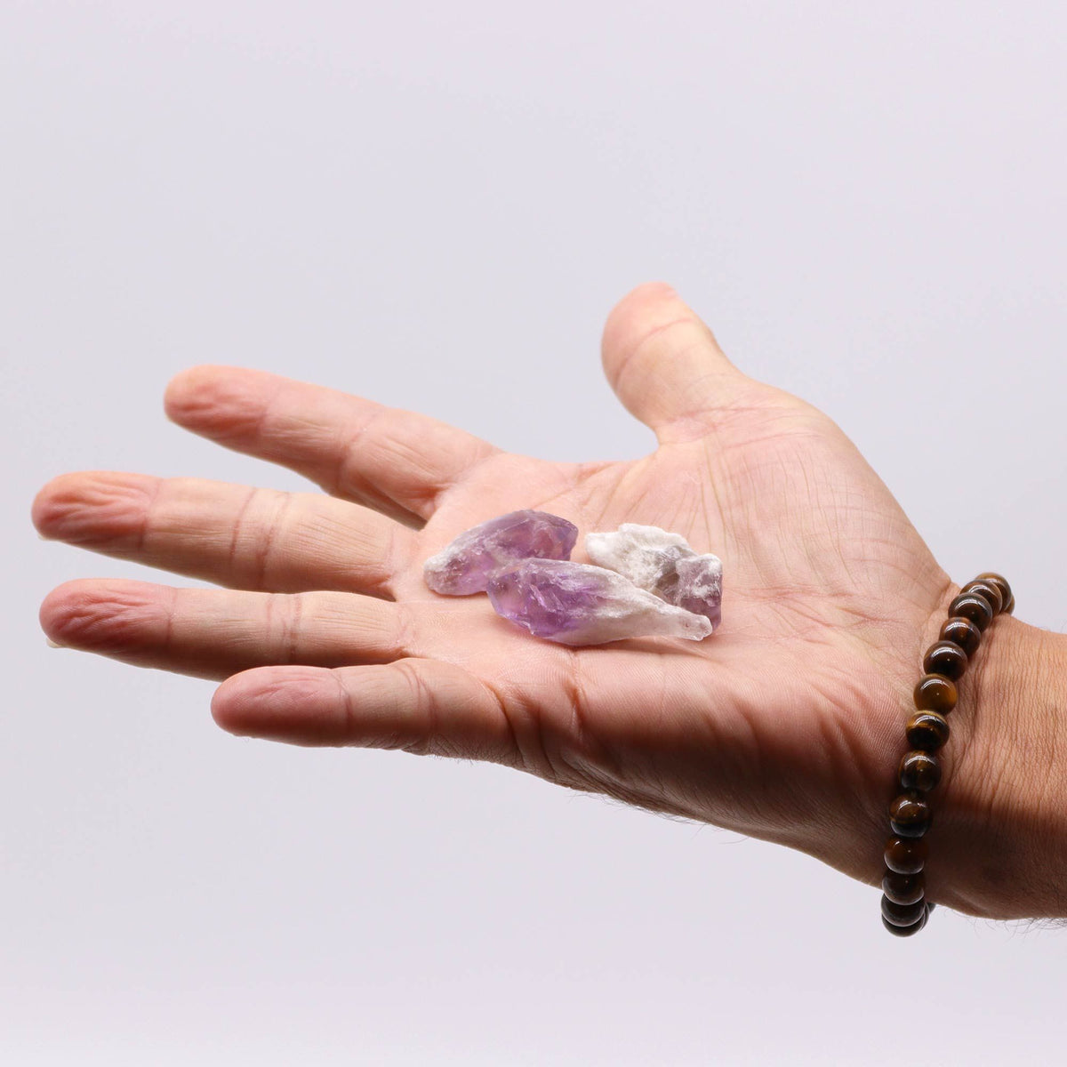 Raw Crystals (500gm) - Amethyst Rough Points - view 3