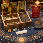 Three Section Tarot Box with Card Holder - view 6