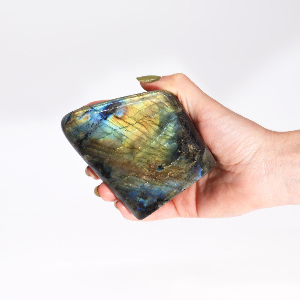 Madagascar Labradorite Stone - Large (550-750g) - view 3
