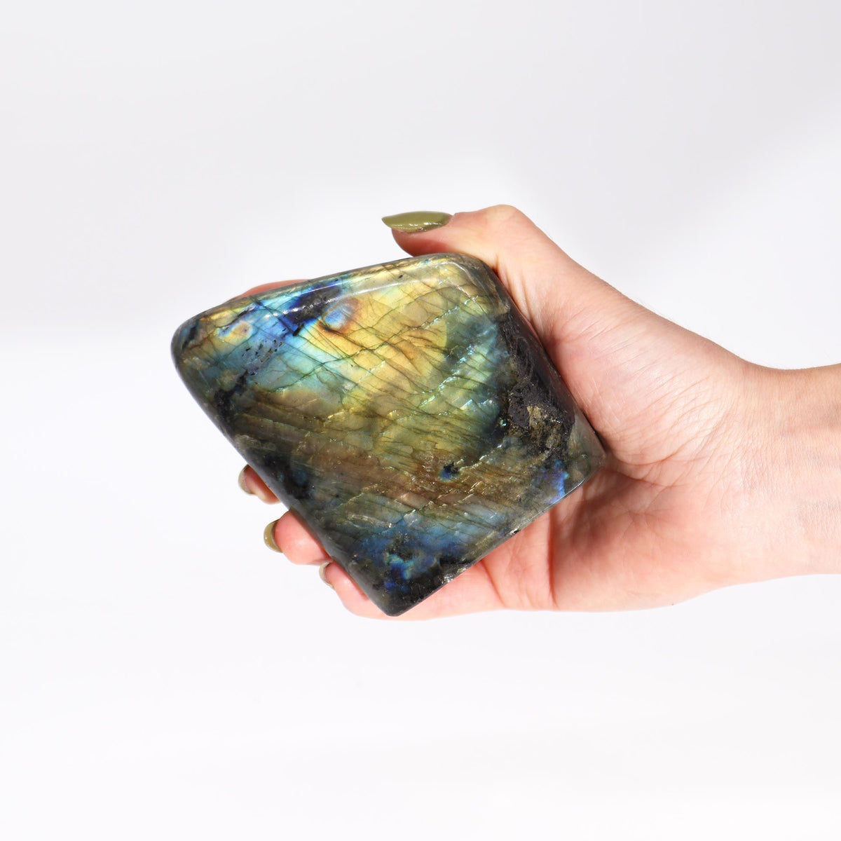 Madagascar Labradorite Stone - Large (550-750g) - view 3