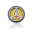 Car Diffuser Kit - Pewter Yoga Chakra - view 3