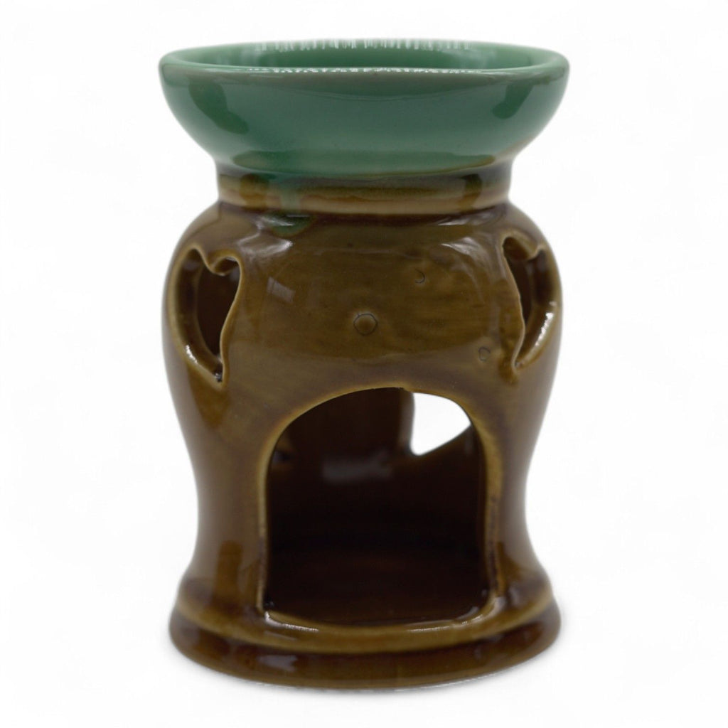 Classic Rustic Oil Burner - Heart Cut-out (assorted) - view 2