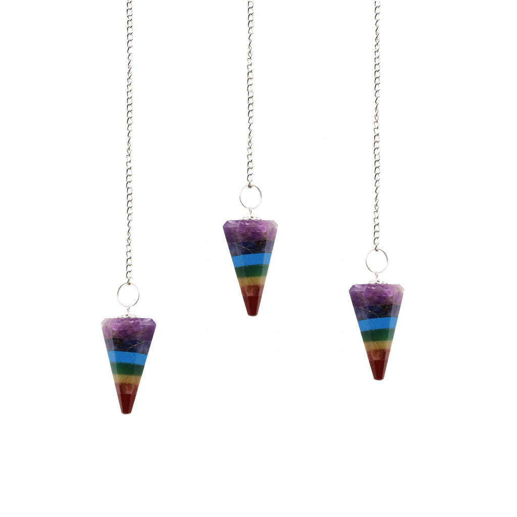 Pendulum - 7 Slice Chakra Style - view 3