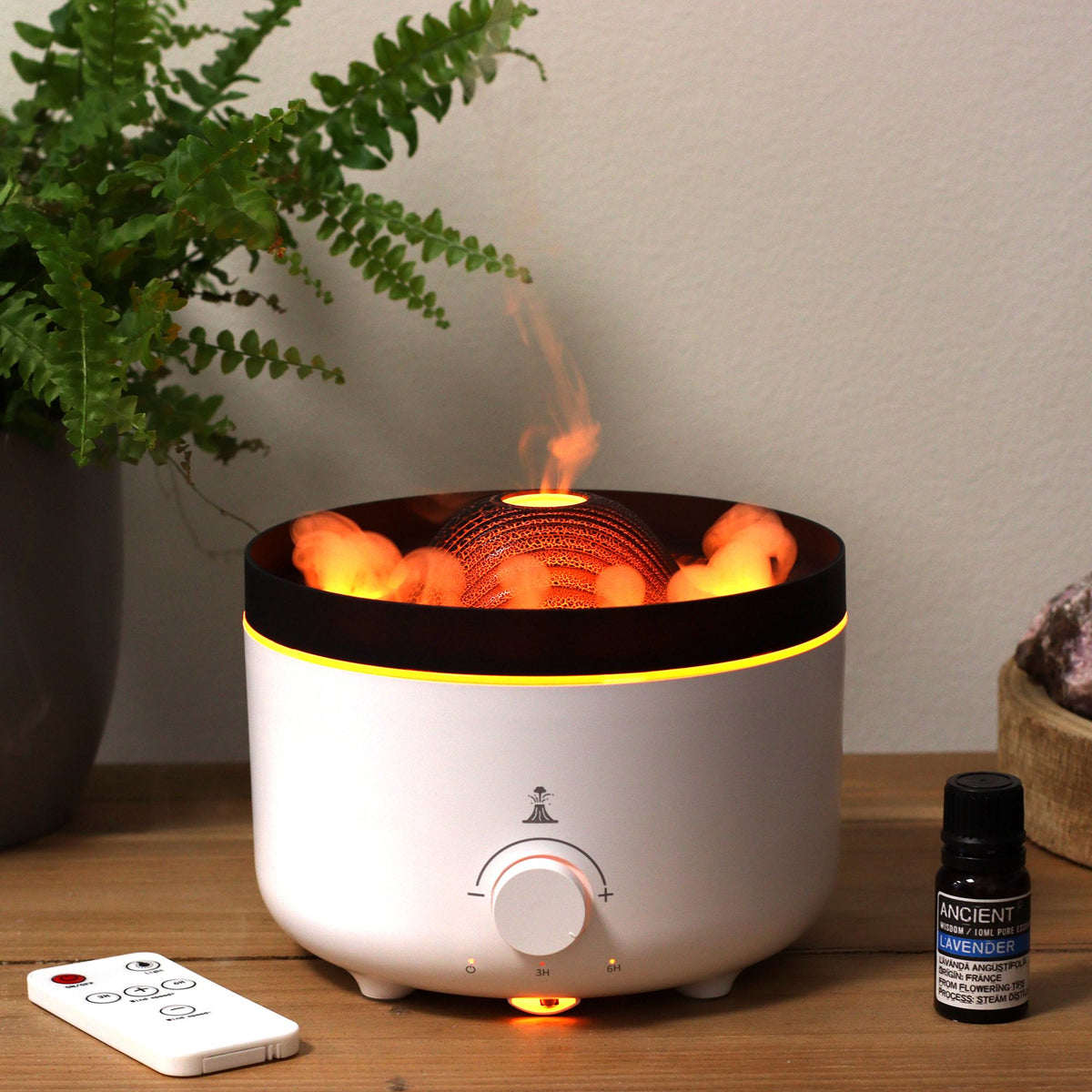 Large Volcano Effect Aroma Diffuser (plug) Two Colours - 560ml - view 6