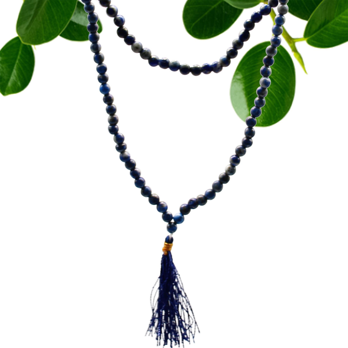 108 Bead Mala - Lapis - view 4