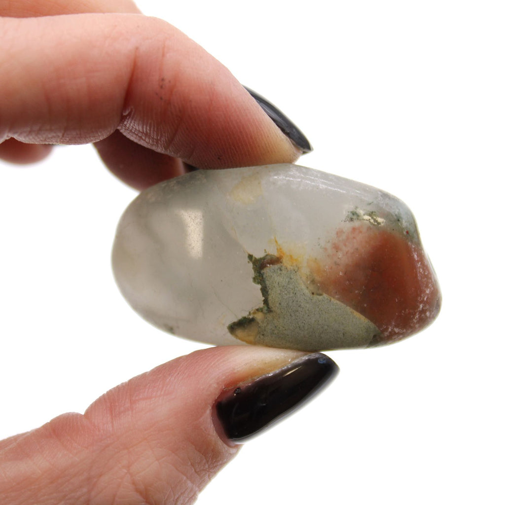 Medium African Tumble Stones - Bloodstone - Sephtonite (Pack of 12) - view 2