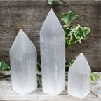 Selenite Pencil Point Tower - Large - view 5