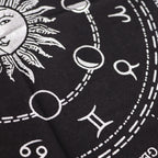 Esoteric Fringed Altar Cloth - Horoscope - view 2