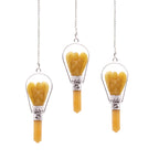 Angel Pendulum with Ring - Yellow Quartz - view 4