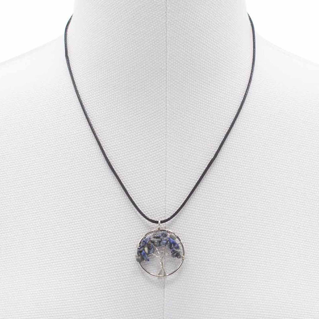 Tree of Life Pendant - Sodalite - view 2