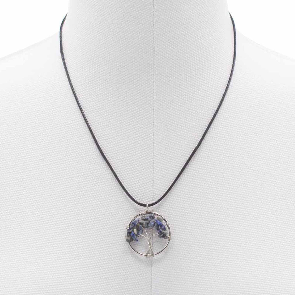 Tree of Life Pendant - Sodalite - view 2