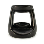 Ceramic Zen Oil Burner - Small Classic - Matt Black