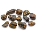 Medium African Tumble Stones - Tigers Eye - Varigated (Pack of 12)