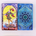 Blue Foil Tarot Card Set - Mandala - with booklet - view 4