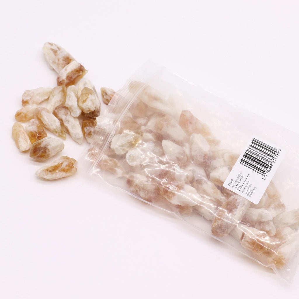 Raw Crystals (500gm) - Citrine Rough Points - view 2