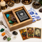 Two Section Tarot Box with Card Holder - view 6