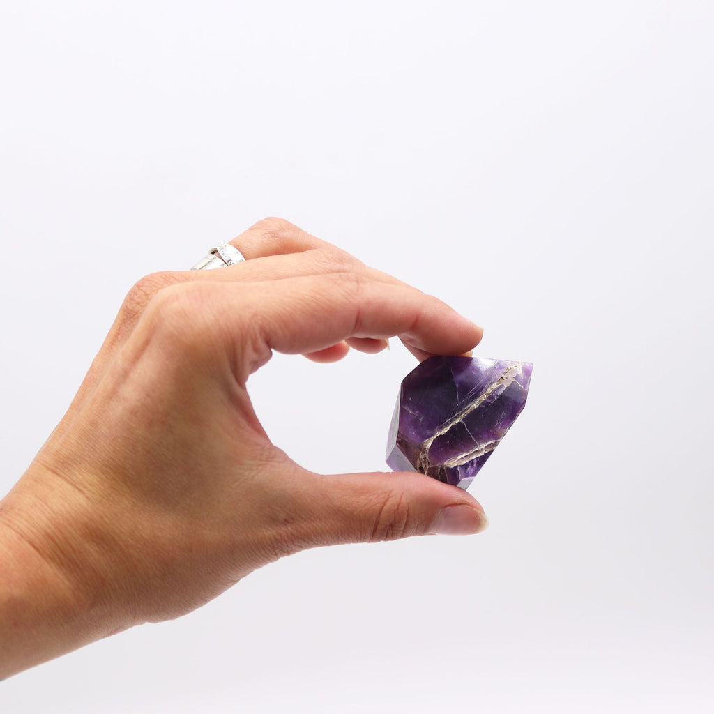 African Amethyst Crystal Points - 0.5kg Bag - view 2