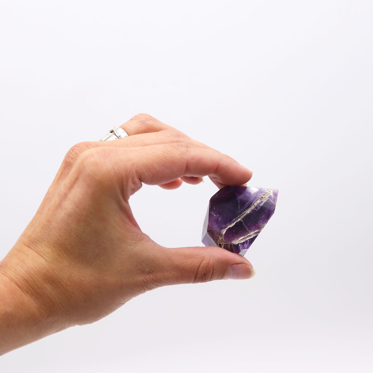 African Amethyst Crystal Points - 0.5kg Bag - view 2
