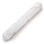 Selenite Spiral Wand - Rounded Ends