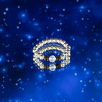 Nymph Spirit Gemstone Ring Set - Northern Lights - view 9