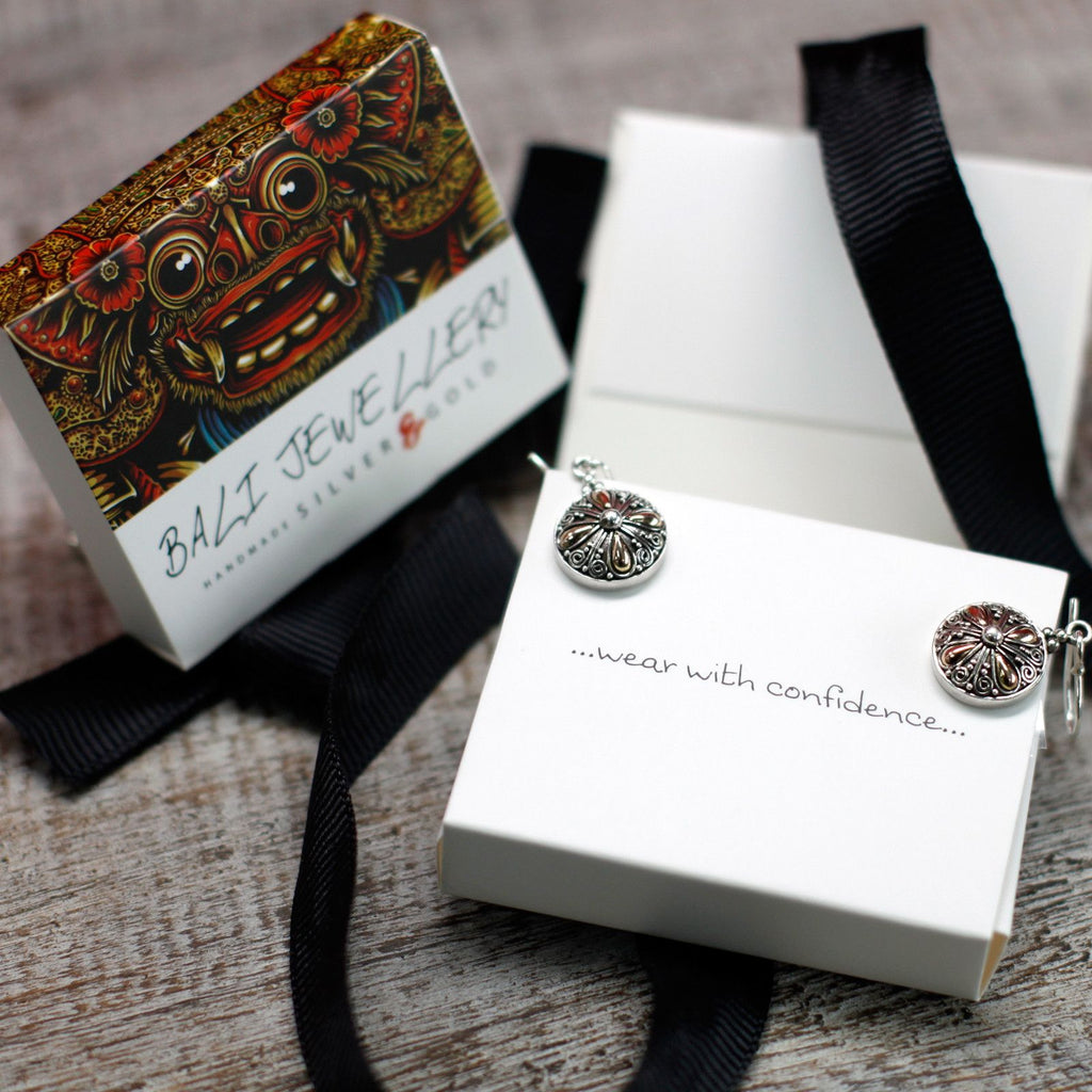 Silver & Gold Earring - Tribal Drops - view 8