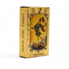 Blue & Gold Foil Tarot Card Set - All Seeing Eye - with booklet - view 4
