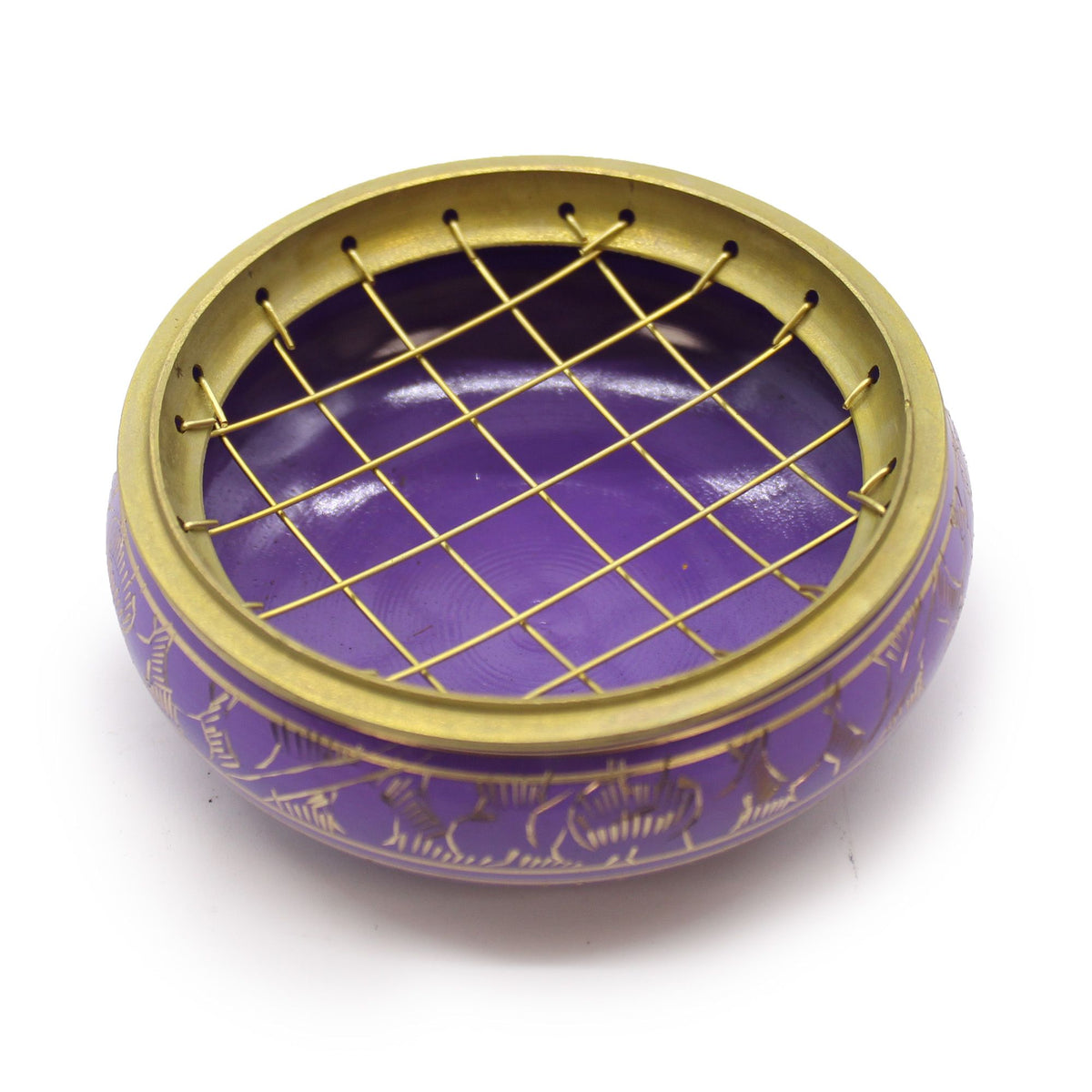 Chakra Charcoal Incense Jar - Crown - view 3