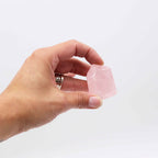 Indian Rose Quartz Crystal Points - 0.5kg Bag - view 2