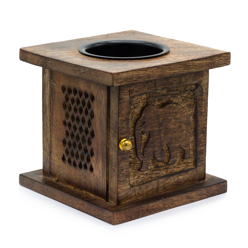 Large Mango Box Burner - Elephant - view 3