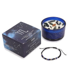 Zodiac Crystal Candle with Gemstone Bracelet - Scorpio - view 2