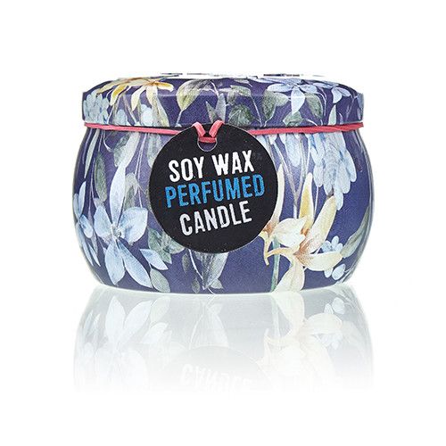 Art Tin Candle - Assorted Design - Romantic Garden - Tea & Rose - view 2