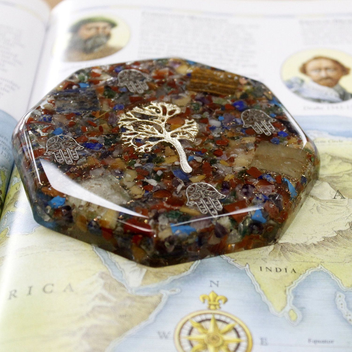 Orgonite Desk Power Packs - Tree of Life - Lrg - view 2