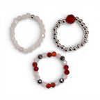 Nymph Spirit Gemstone Ring Set - Love & Flame - view 9
