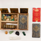 Three Section Tarot Box with Card Holder - view 4