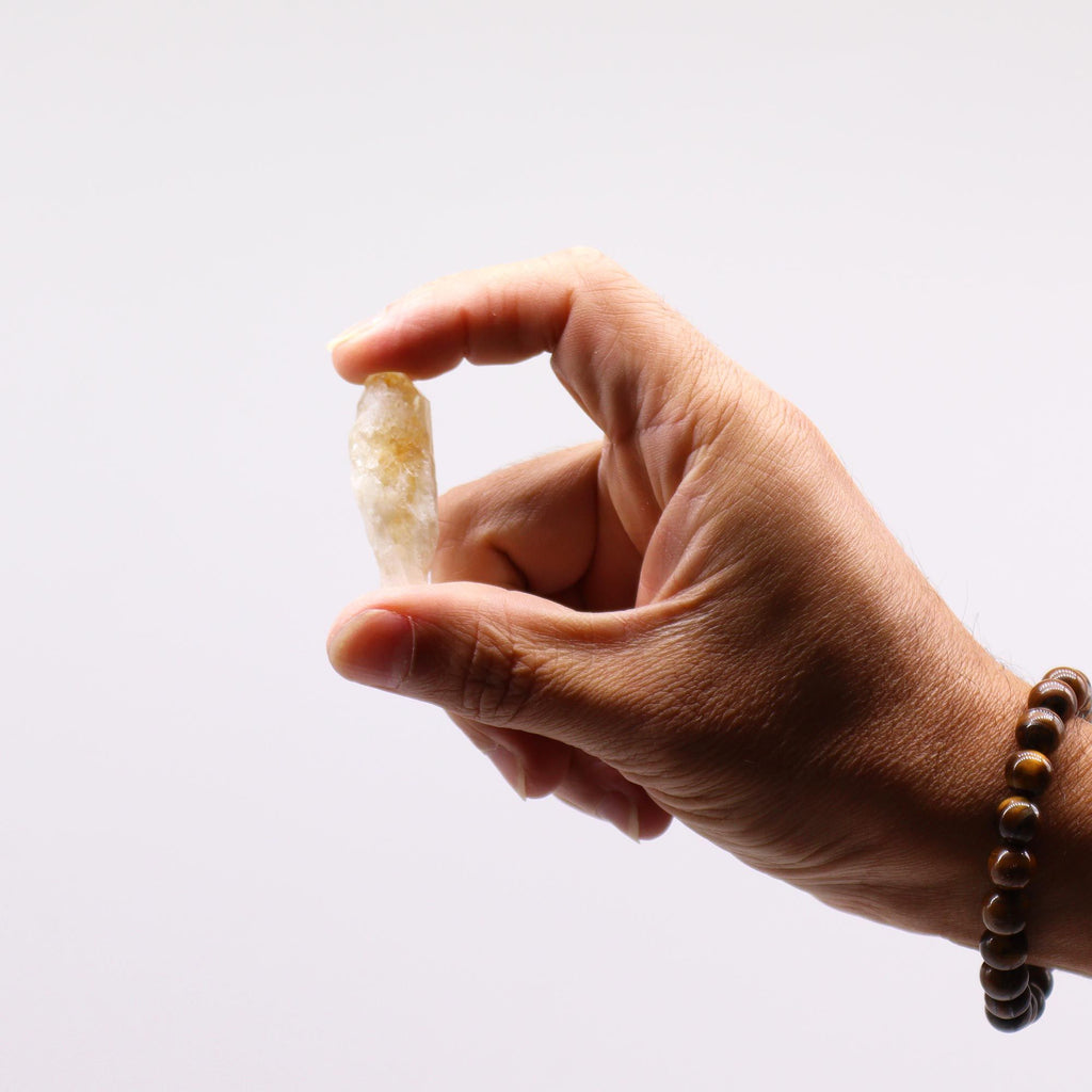 Raw Crystals (500gm) - Citrine Rough Points - view 4