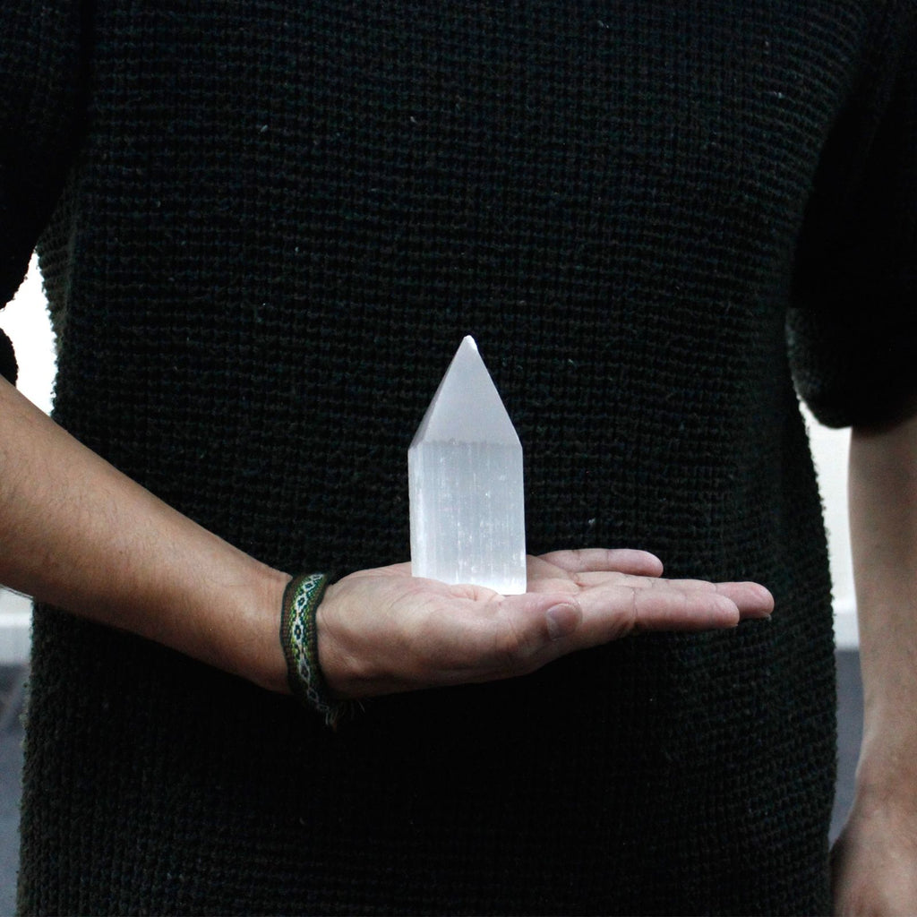 Selenite Pencil Point Tower - Small - view 5