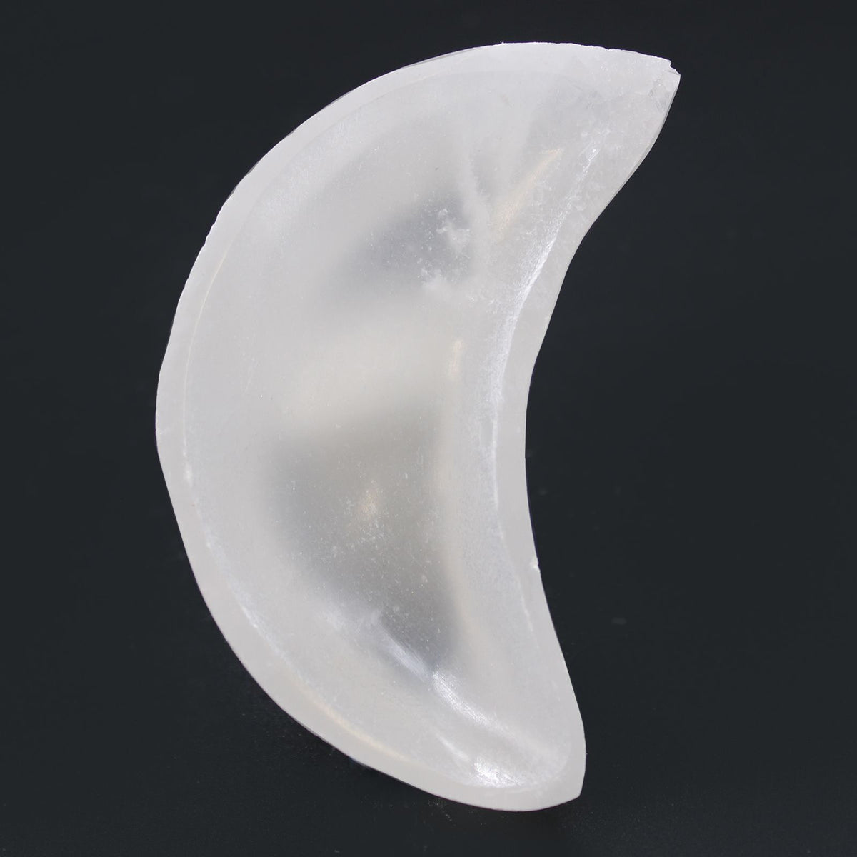 Selenite Moon Bowl - view 2