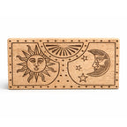 Sun - Moon Carved Crystal and Stone Box - view 2