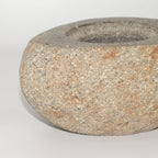 Natural Riverstone Grounding Pot - Large (approx 15x12cm) - view 6