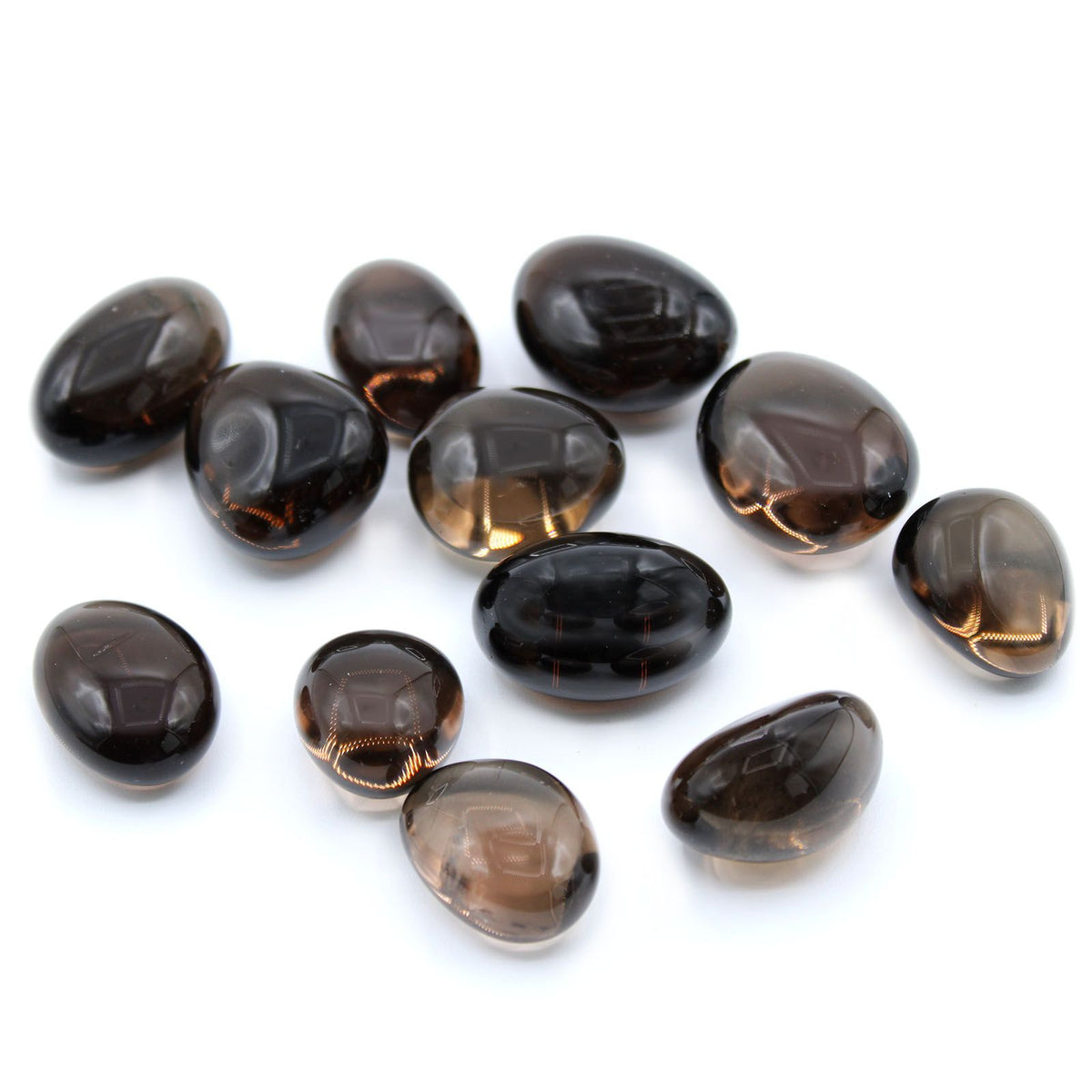 L Tumble Stones - Smoky Quartz (Pack of 24)