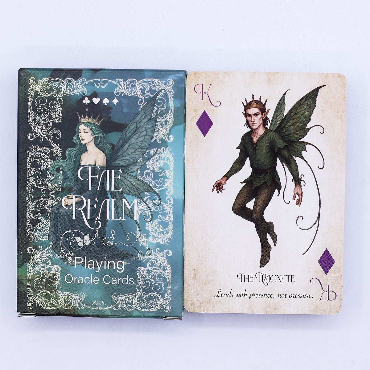 Fae Realm Playing & Oracle Cards – Fairy Theme - view 9