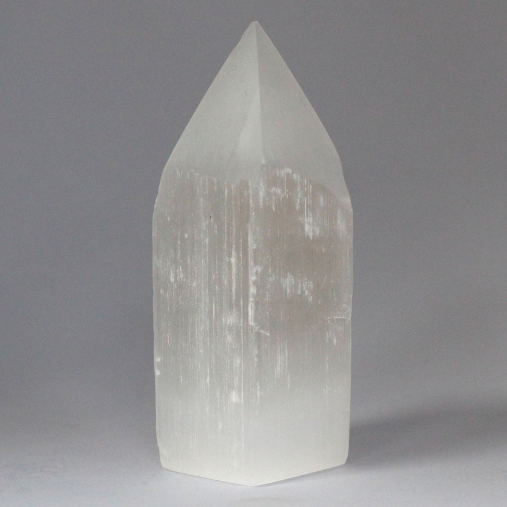 Selenite Pencil Point Tower - Medium - view 2