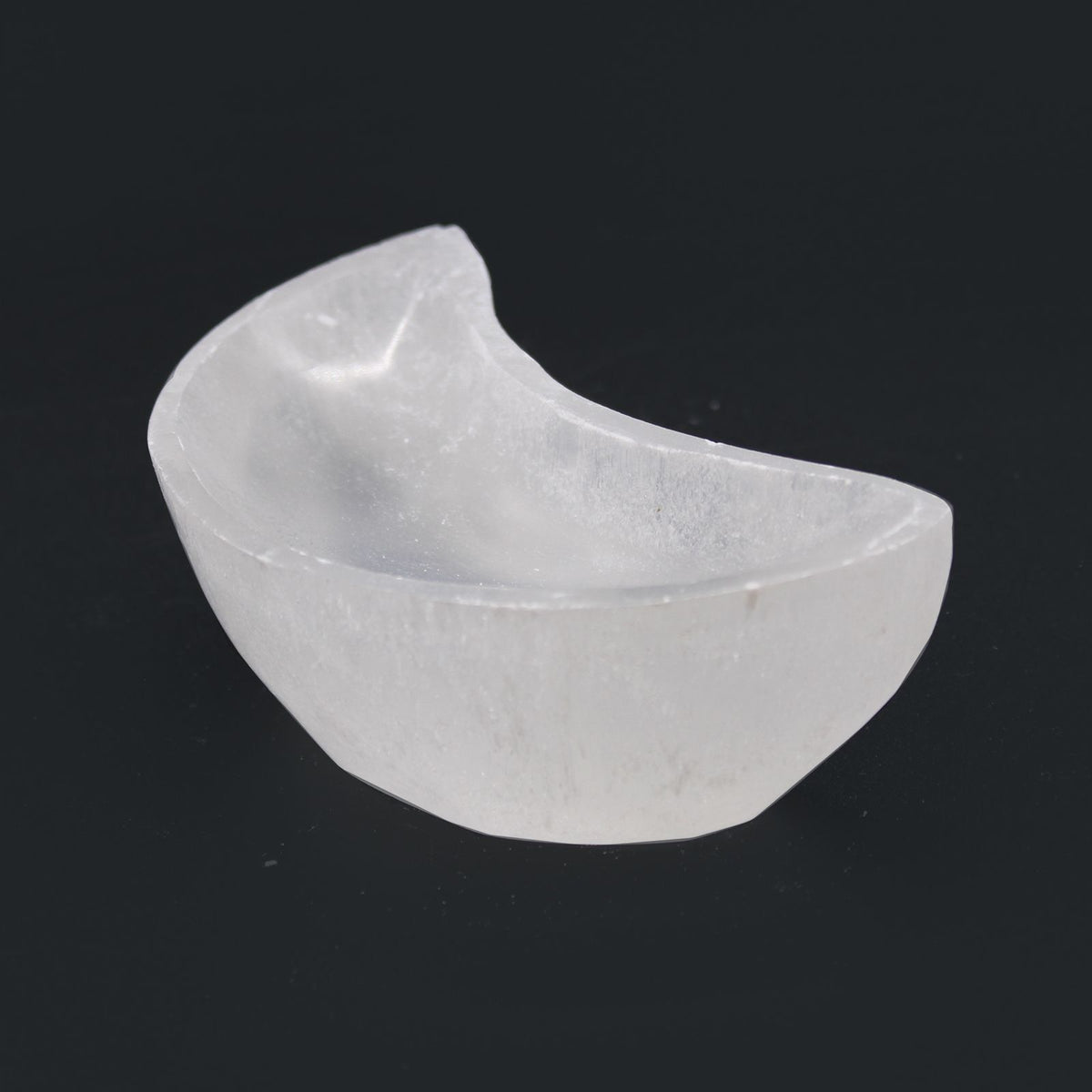 Selenite Moon Bowl - view 3