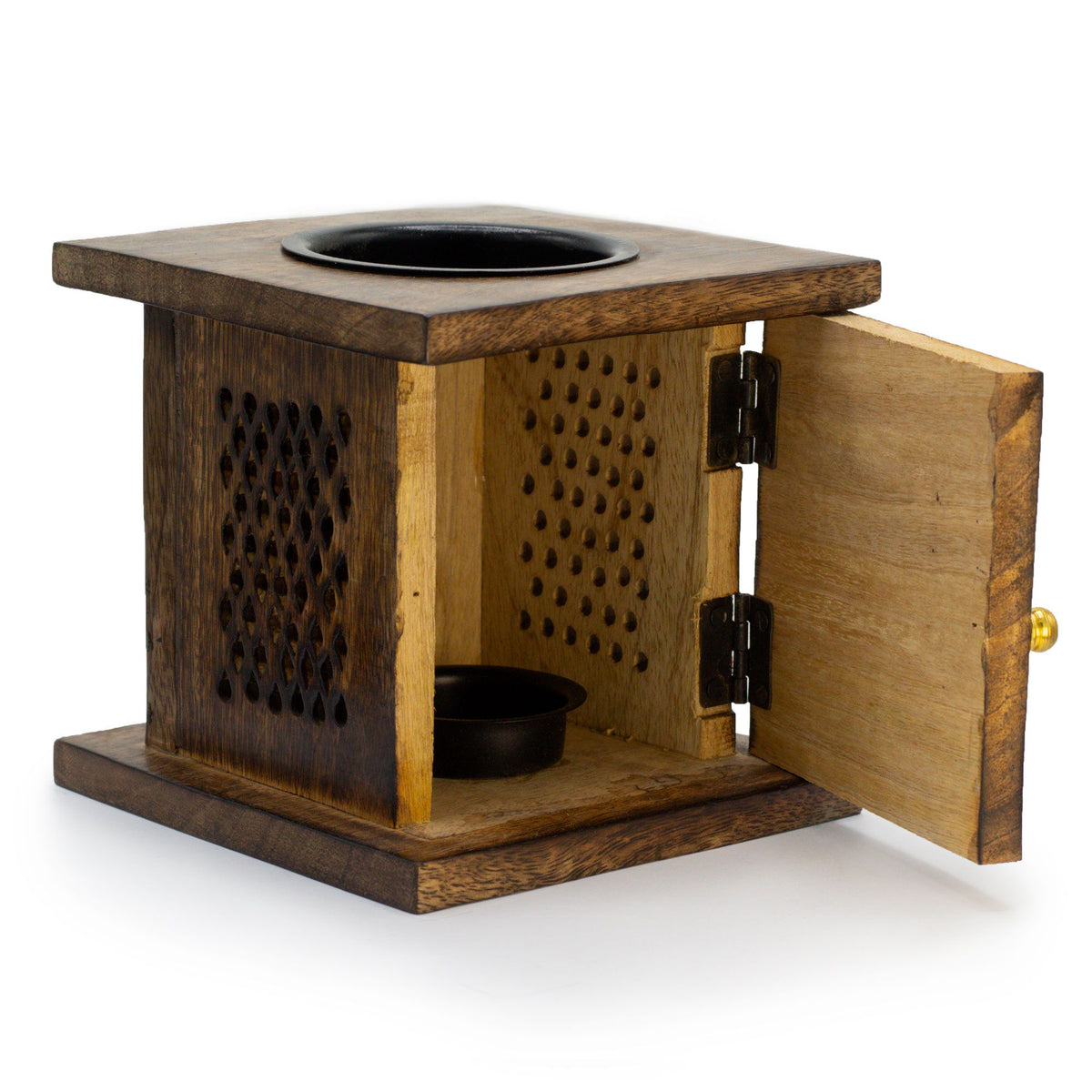 Large Mango Box Burner - Tree of life - view 3
