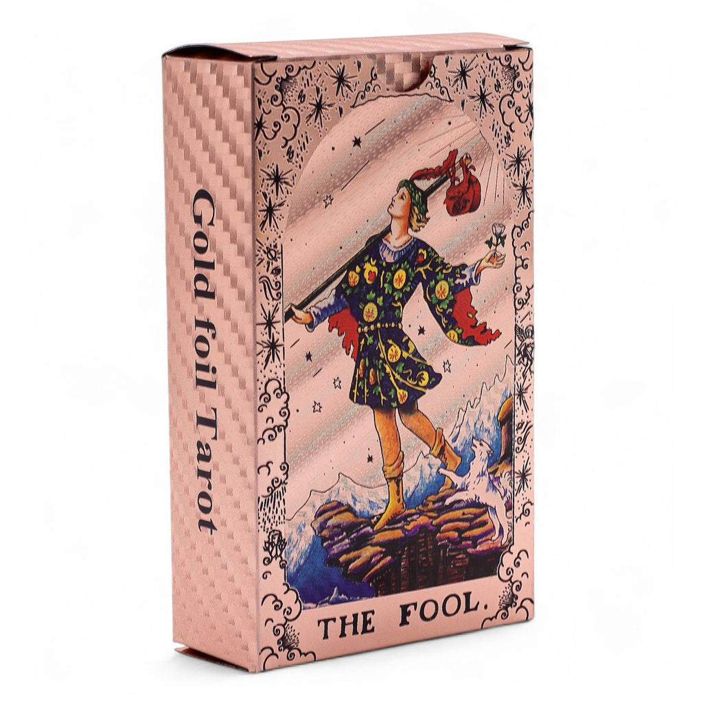 Rose Gold Foil Tarot Card Set - Moon Phase - with booklet - view 6