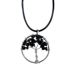 Tree of Life Pendant - Black Agate - view 5