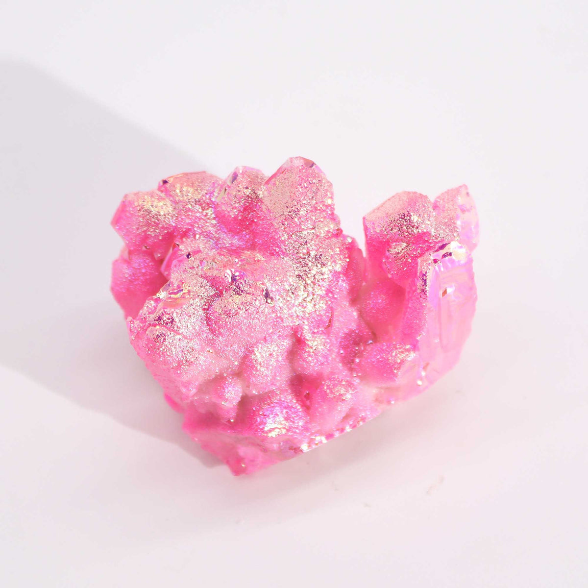 Med Enhanced Quartz - Aura Rose Halo Quartz - view 4