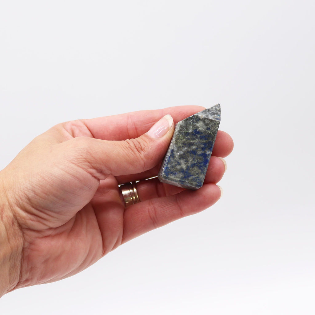 Afghan Lapis Crystal Points - 0.5kg Bag - view 3
