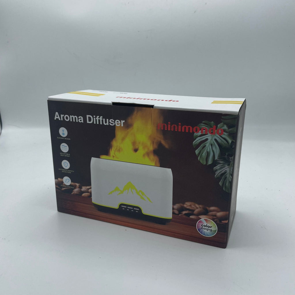 Himalayas Aroma Diffuser - USB-C - Remote control - Flame Effect - view 3