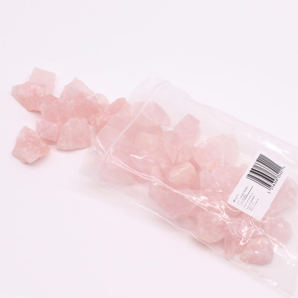 Raw Crystals (500gm) - Rose Quartz - view 2
